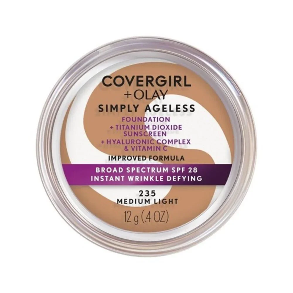 COVERGIRL + Olay Simply Ageless Wrinkle Defying Foundation New